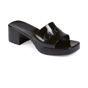 Gucci Rubber Slide Sandal